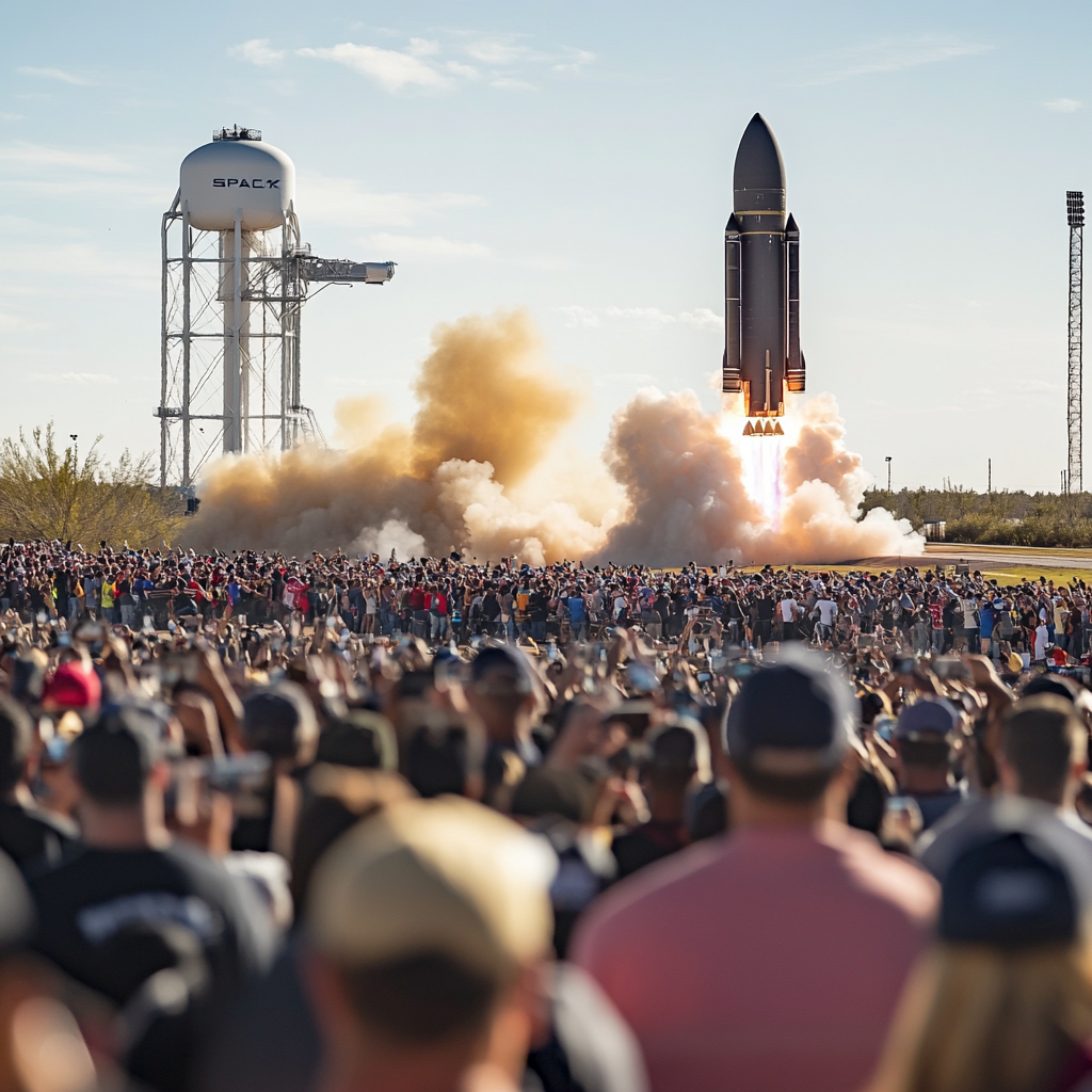 trump-spacex-starship-6th-test-flight-photos