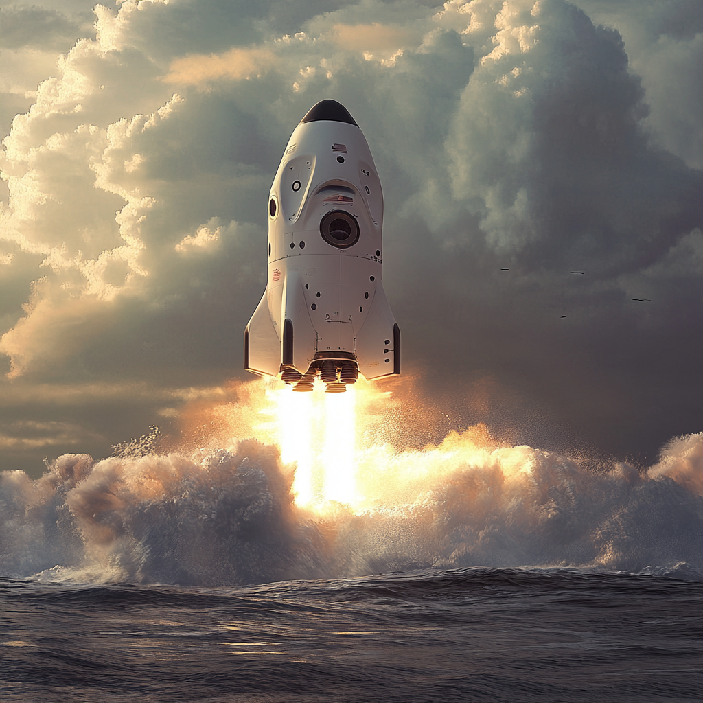 SpaceX_31st_Dragon_departure_Earth