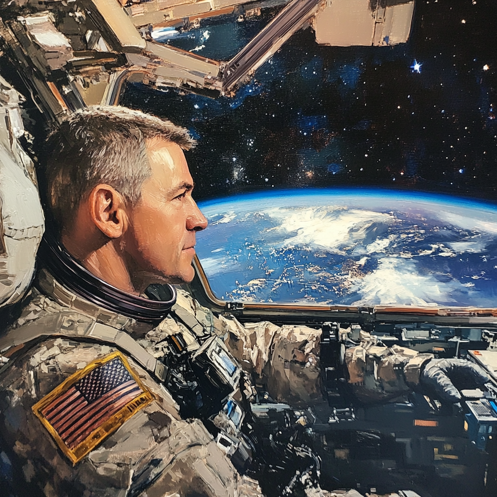 US_Space_Force_Celebrates_Return_of_1st_Guardian_to_Launch_to_Space_Photos